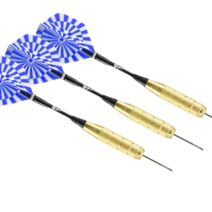 GIMBEL DARDOS 20G CABEZA DE BRONCE R20 CON 3 PIEZAS