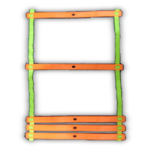 ESCALERA LINEAL CON ESCALONES DE PLASTICO 8M