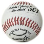 ESTRELLA PELOTA DE BEIS BOL OFICIAL PIEL DE RES M-501