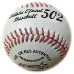 ESTRELLA PELOTA DE BEIS BOL OFICIAL PIEL DE RES M-502