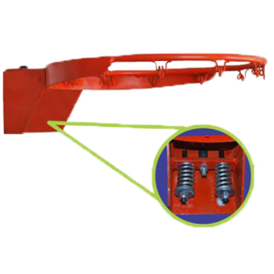 NIMBLE ARO DE BASQUETBOL ABATIBLE PESADO CON 2 RESORTE PIEZA