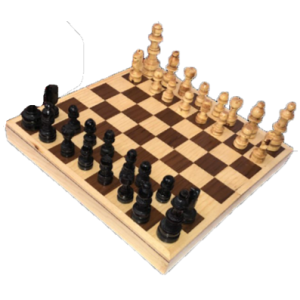 AJEDREZ DE MADERA #1 45X45