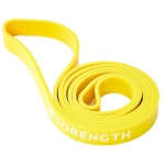 BANDA ELASTICA MUSCULACION  AMARILLA 25 KILOS