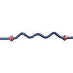 NIMBLE PIEZA DE BARRA Z DOBLE (5.8 KILOS)