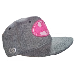 GORRA BATMAN GRIS/ROSA UNITALLA M-001