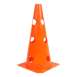 NIMBLE CONO ENTRENAMIENTO CON 12 PERFORACIONES NARANJA 32 CM PIEZA