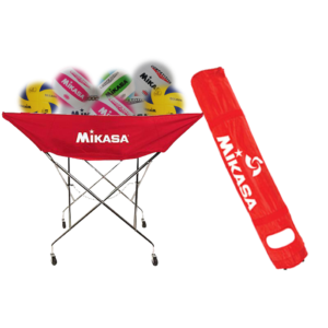 MIKASA CARRO BALONERO DE ALUMINIO PARA 24 BALONES