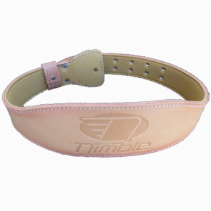 NIMBLE CINTURON PARA PESAS DE CUERO C/FORRO NEOPRENO EXT-GDE