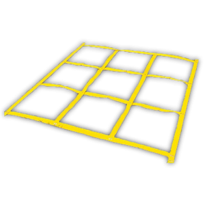 NIMBLE ESCALERA CUADRADA DE COORDINACION DE POLIESTER 1.5 X 1.5