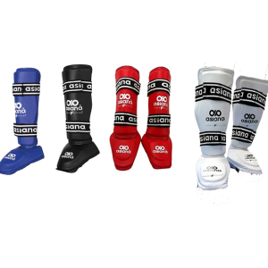 ASIANA PAR DE ESPINILLERA CON EMPEINE