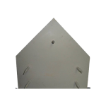 HOME PLATE DE HULE CON HERRAJES PARA BEISBOL