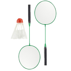 GIMBEL JUEGO DE BADMINTON 2 RAQUETAS Y UN GALLITO