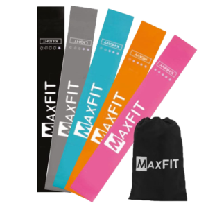 MAXFIT BANDAS DE RESISTENCIA 5 PIEZAS