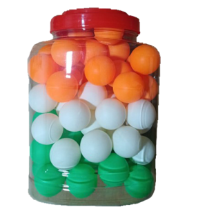 BOTE DE PELOTAS DE PING PONG 60 PIEZAS