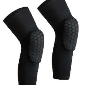 NIMBLE PAR RODILLERA ACOJINADA PARA BASQUET NEGRA