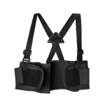 NIMBLE FAJA SACRO LUMBAR CON TIRANTES NEGRA