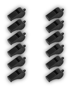 ANGELES SILBATO ARBITRO BAQUELITA 12 PIEZAS