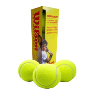 WILSON PELOTA DE TENIS SIN PRECION  CAJA C/ 3 PIEZAS
