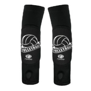 NIMBLE PAR DE MANGAS DE PROTECCION PARA VOLEIBOL NEGRA UNITALLA